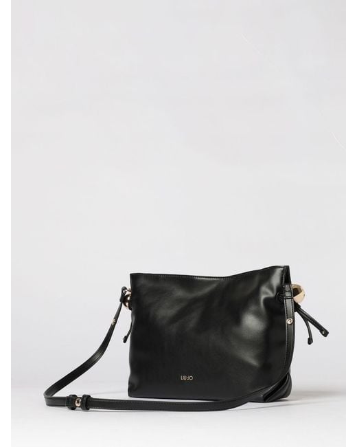Liu Jo Black Riccy Synthetic Leather Bag