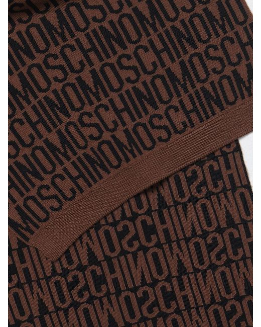 Moschino Couture Brown Scarf