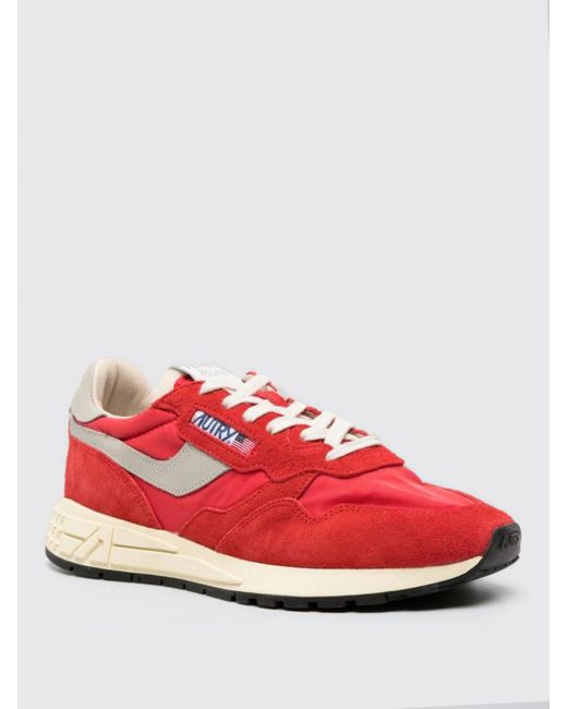 Autry Red Reelwind Low Sneakers for men