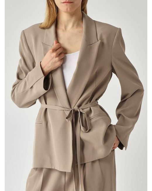 MEIMEIJ Natural Robe Blazer