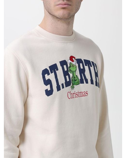 Mc2 Saint Barth White Jumper for men