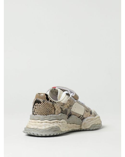Sneakers Keith di Maison Mihara Yasuhiro in Natural da Uomo