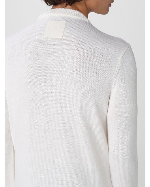EA7 White Jumper for men