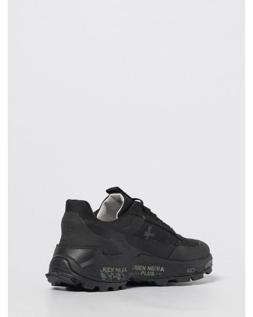 Premiata Black Trainers for men