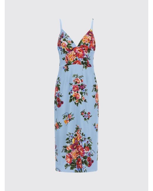 Dolce & Gabbana White Dolce &Amp Gabbana Satin Midi Dress