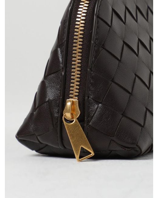 Bottega Veneta Bottega Veneta Woven Leather Pouch in Black Lyst UK