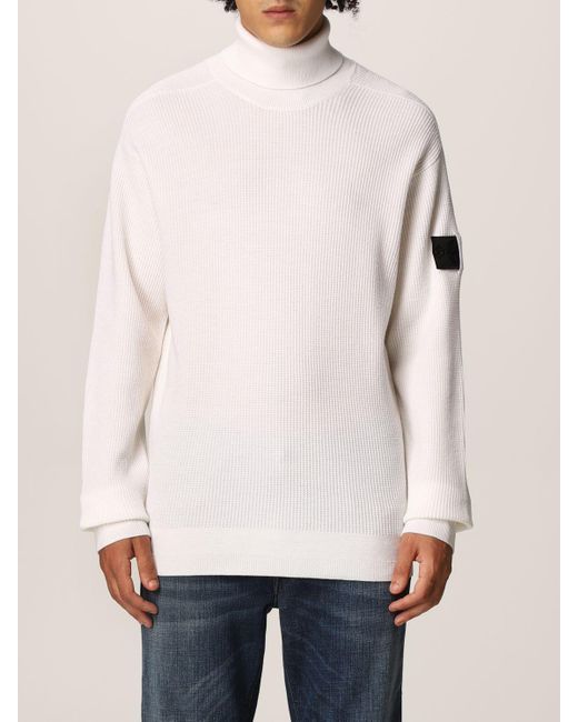 stone island black sweater