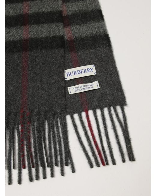 Burberry Black Scarf for men