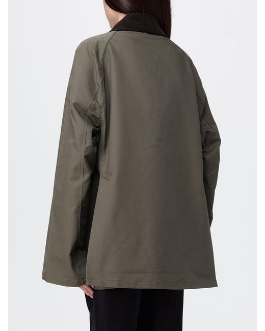 Totême Gray Oversized Organic Cotton Jacket