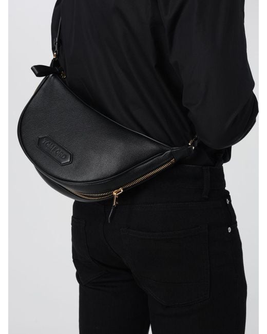 Tom Ford Black Shoulder Bag for men