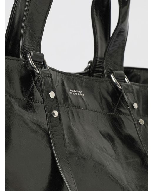 Isabel Marant Black Winna Leather Bag