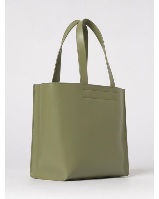 Furla Green Divide Leather Bag