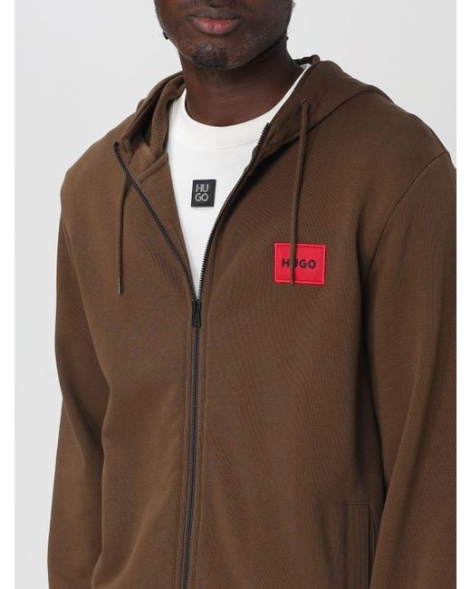 HUGO Sweatshirt Herren in Brown für Herren