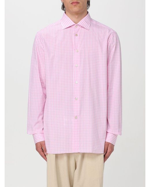 Kiton Pink Shirt for men