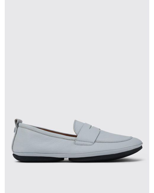 Camper White Loafers