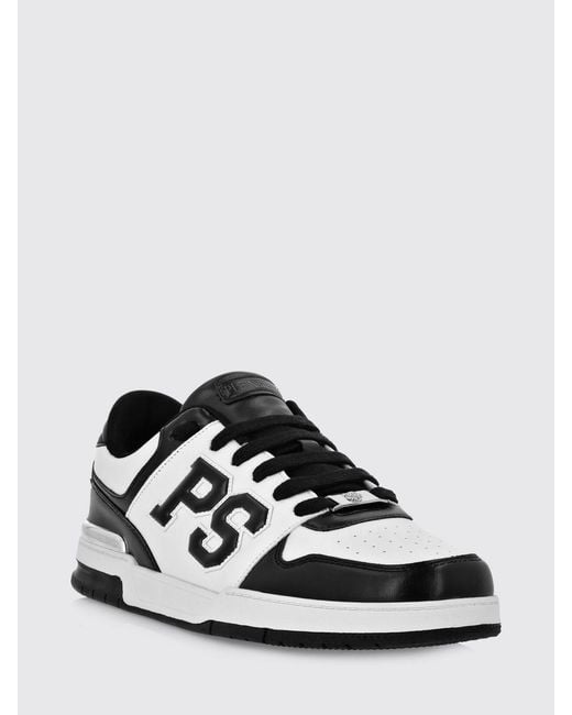 Philipp Plein White Andrika Leather Sneakers for men