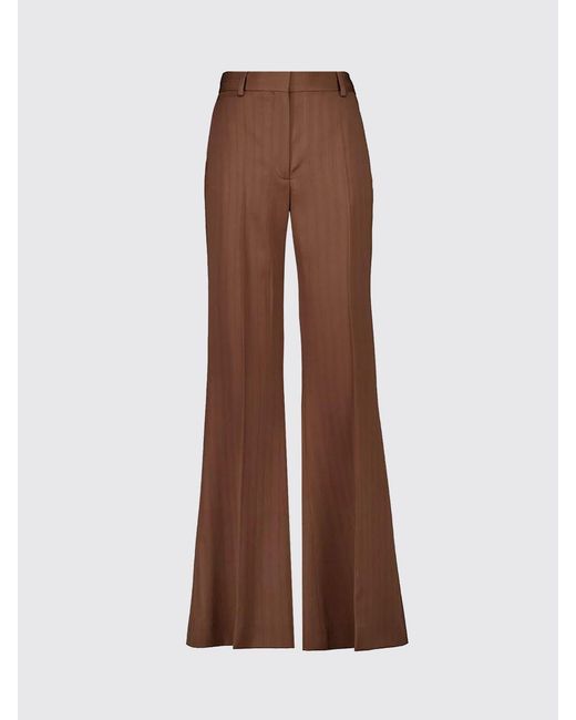 Stella McCartney Brown Wool Trousers