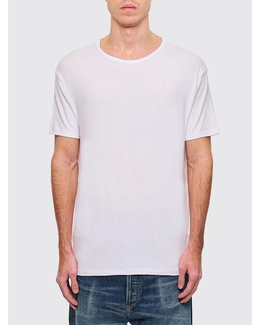 Paul Smith White Basic Jersey T-Shirt for men