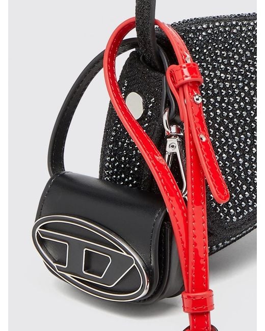 DIESEL Black 1Dr Leather Charm