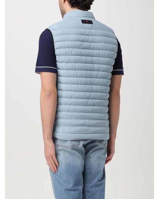 Peuterey Blue G6161216M Quilted Vest for men