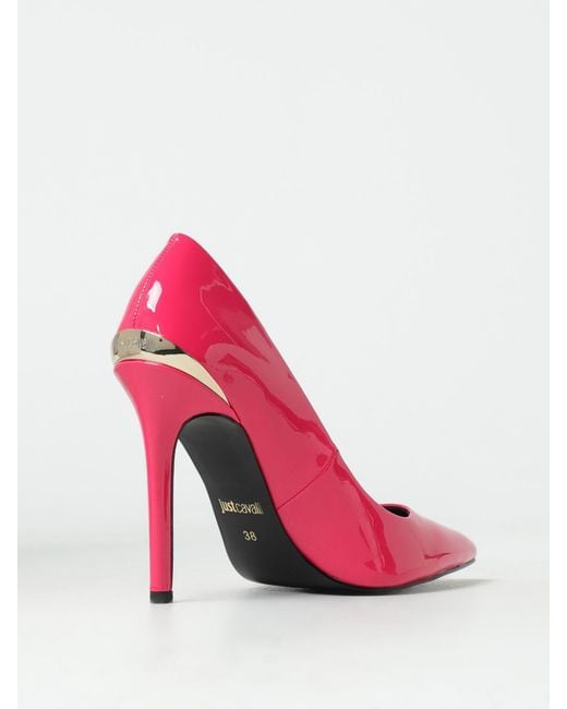 Just Cavalli Pink Court Shoes