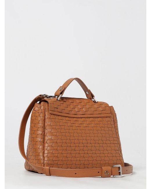 Orciani Brown Handtasche Damen