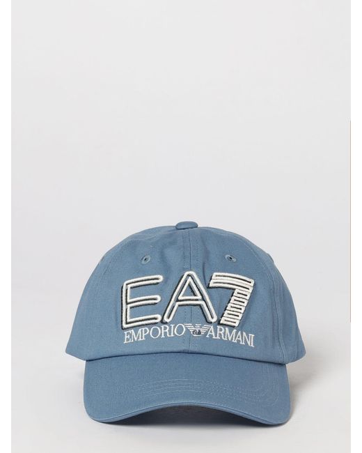 EA7 Blue Hat for men