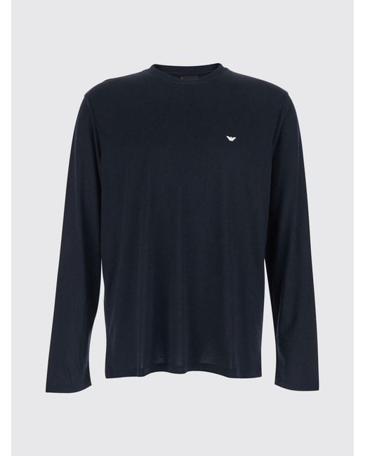 Emporio Armani Blue Polo Shirt for men