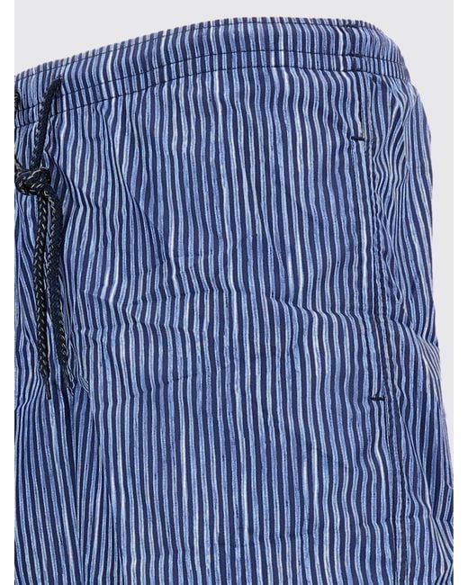 Drumohr Blue Patterned Swimsuit for men