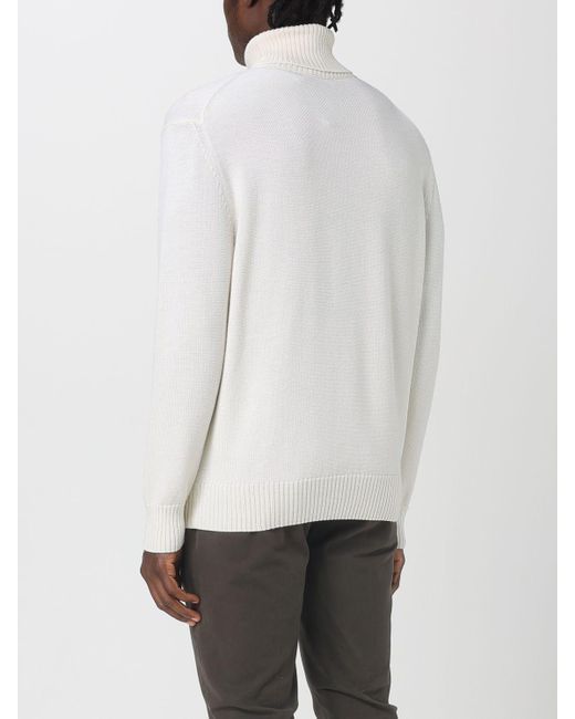 Pullover Dolcevita di Paul & Shark in White da Uomo