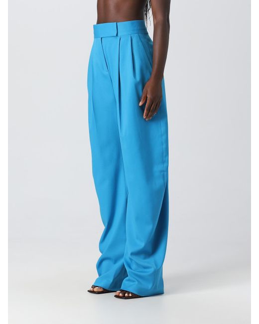 The Attico Blue Hose Damen
