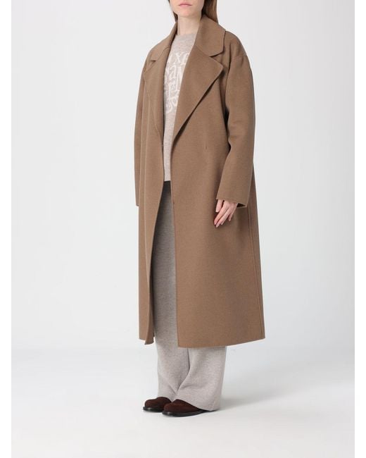 Max Mara Natural Wool Coat