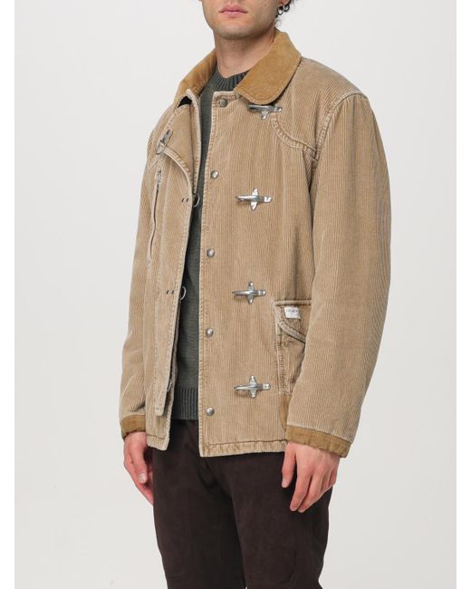 Collezione cappotti eleganti di Fay in Natural da Uomo