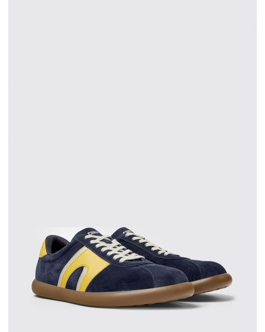Camper Blue Pelotas Soller Nubuck Sneakers for men