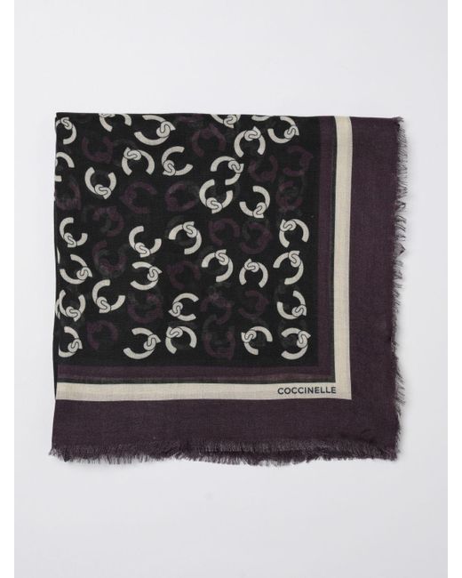 Coccinelle Black Neck Scarf