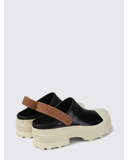 CAMPERLAB White Traktori Clogs