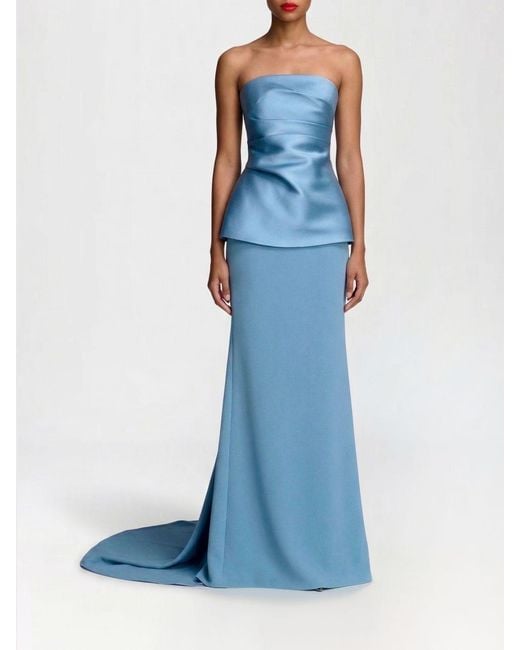 Solace London Blue Dress Gnawed