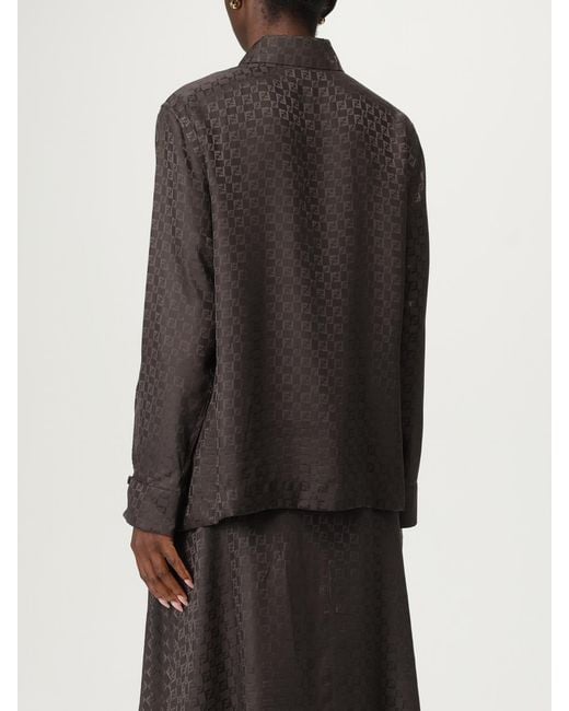 Chemise 'échelles ff' Fendi en coloris Brown
