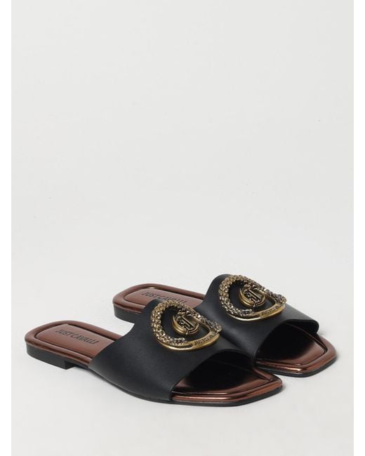 Just Cavalli Black Shoes