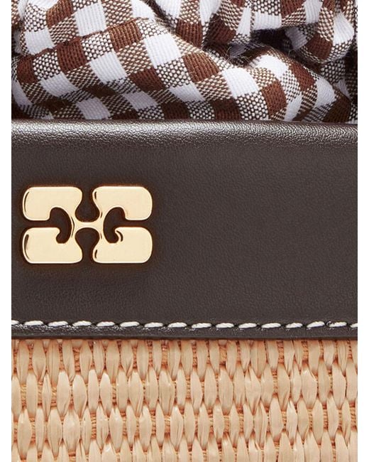 Ganni Natural Handbag