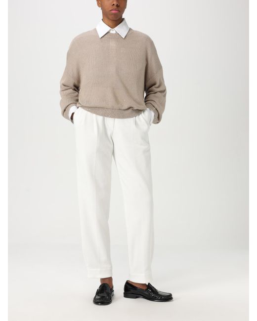 Pantalone Classico di Brunello Cucinelli in White