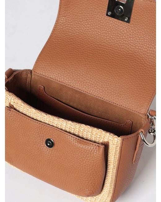 Hogan Brown Shoulder Strap