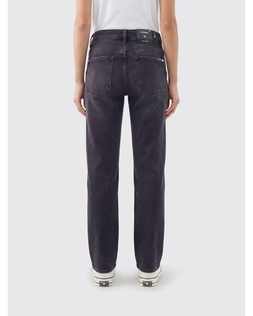 7 For All Mankind Blue 5 Pocket Jeans