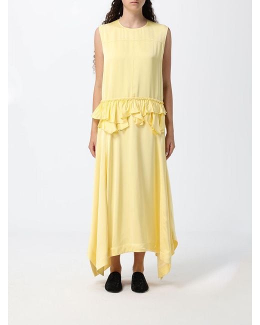 Jil Sander Yellow Dress