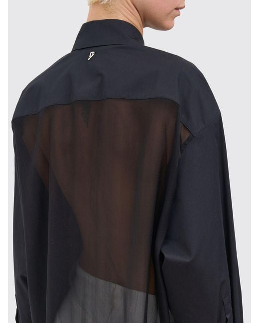 Dondup Blue Cotton Shirt