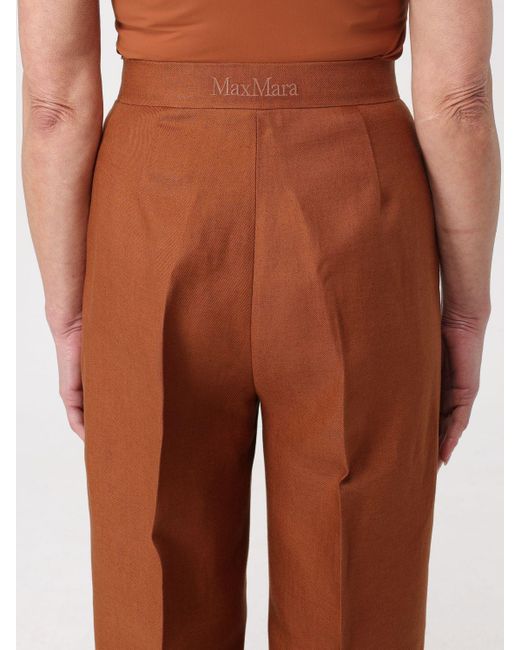 Pantalone di Max Mara in Brown