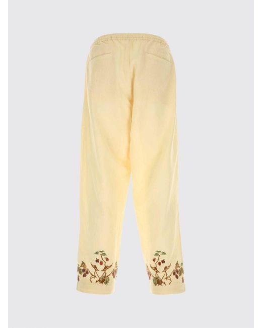 BAZISZT Natural Straight-Leg Pants for men