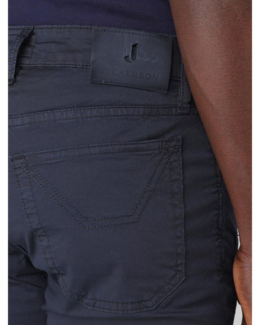Jeckerson Blue Pants for men
