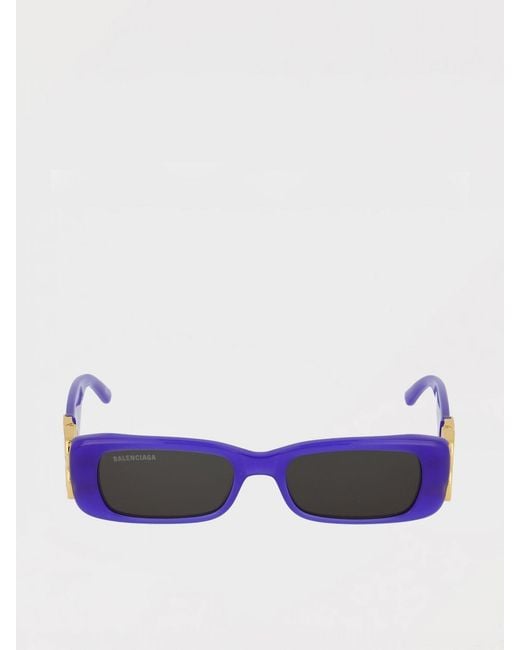 Balenciaga Blue Bb Sunglasses
