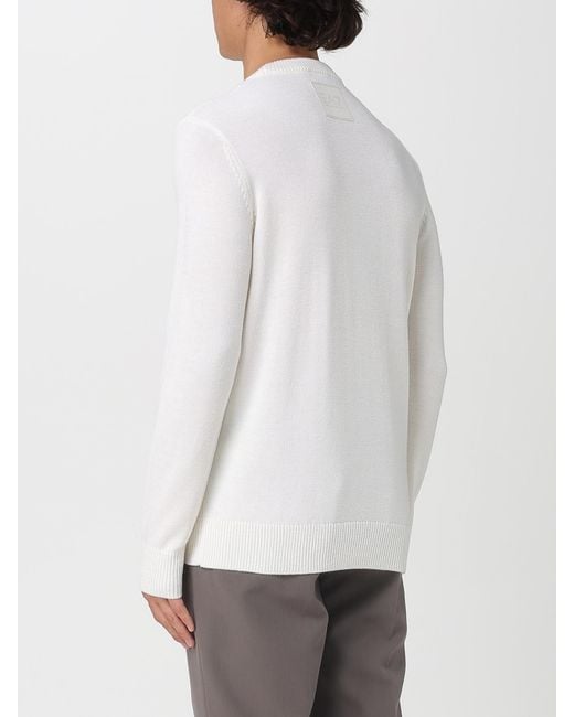 EA7 White Jumper for men